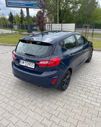 Ford Fiesta cena 42500 przebieg: 82000, rok produkcji 2018 z Wrocław małe 92